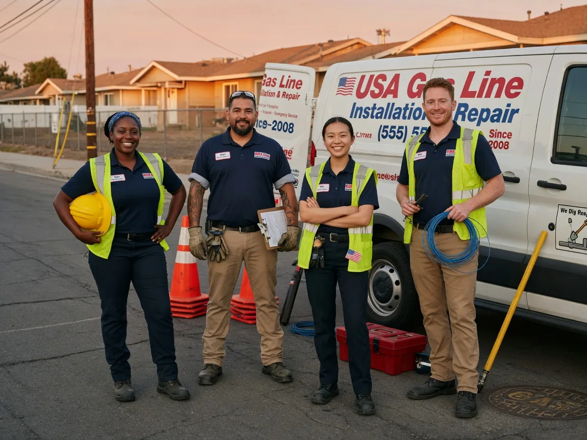 Gas Line Installation company in Saint Charles, IA